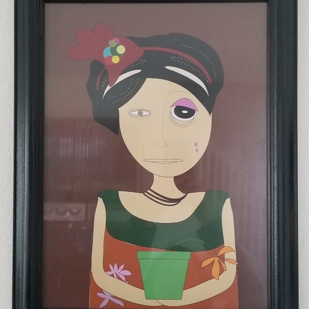 Framed Print 🖤 The Gardener